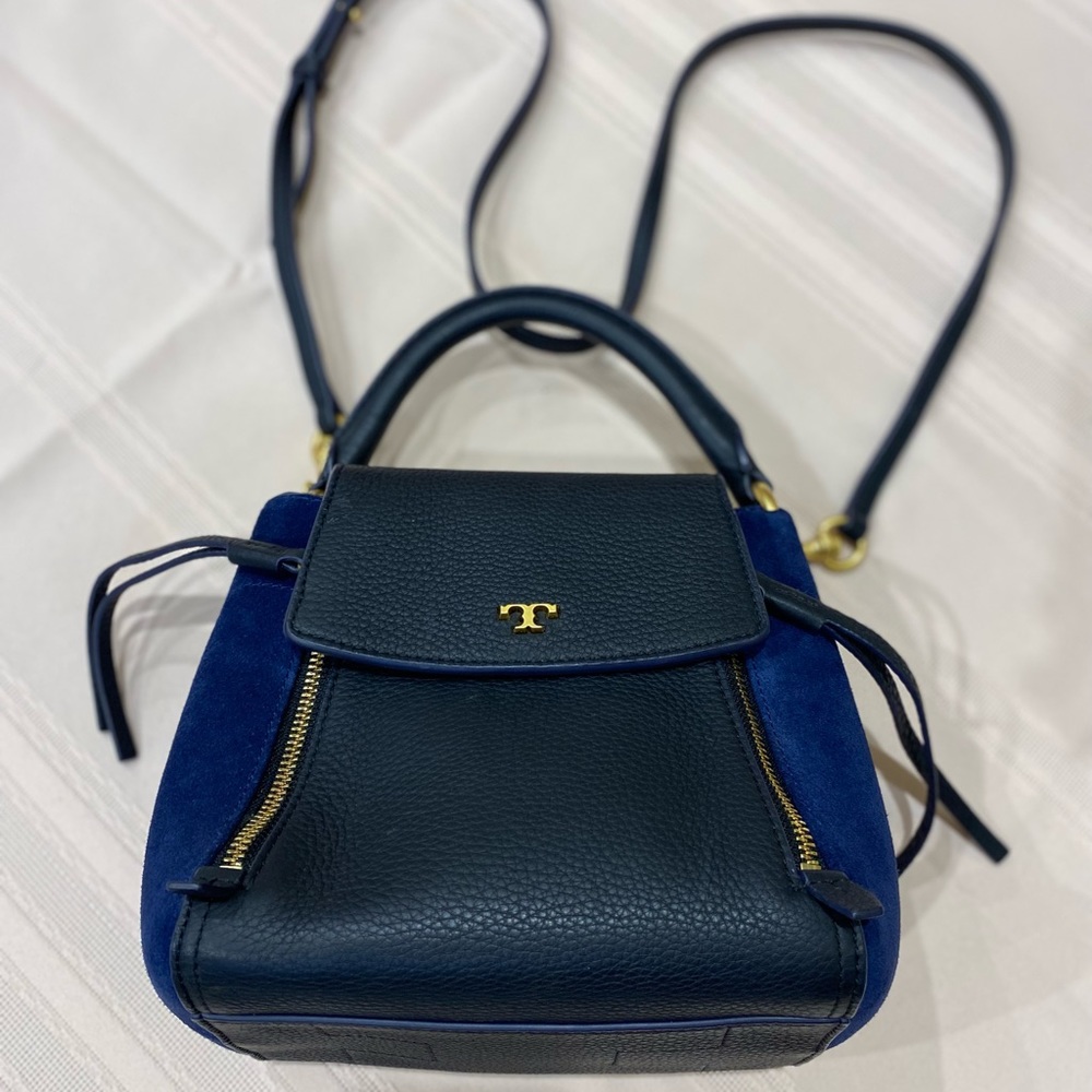 Tory Burch “Half Moon” Satchel